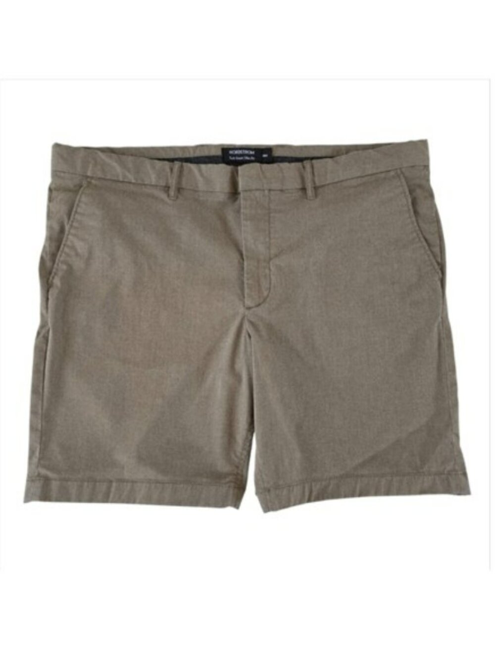Nordstrom Men's Outdoor Shorts Size 40W Light Brown Golf Coolmax Tech-Smart Slim